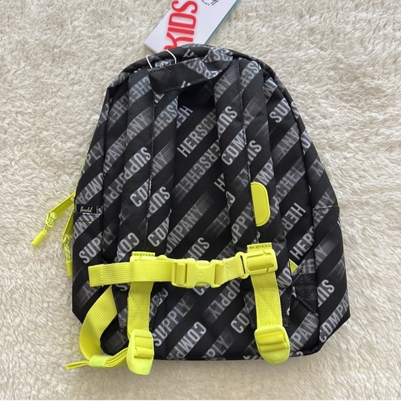 Herschel Kids Heritage Backpack | HSC Motion Black/Highlight - Picture 7 of 15